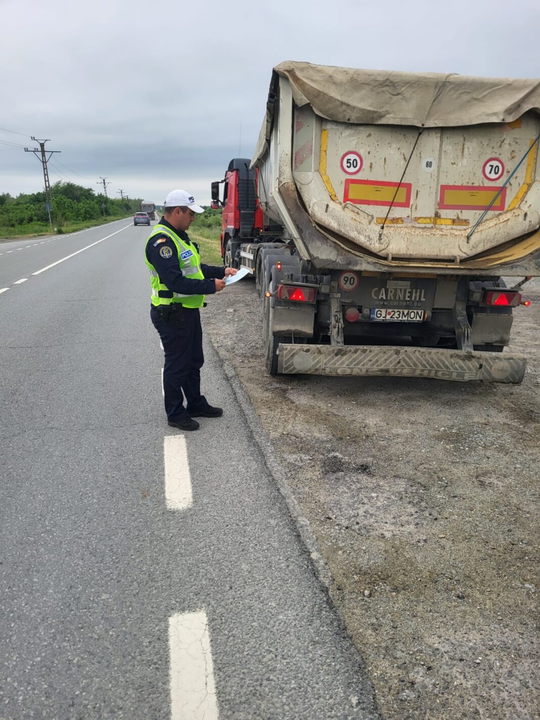 Controalele vizează verificare capacității de încărcare a vehiculelor