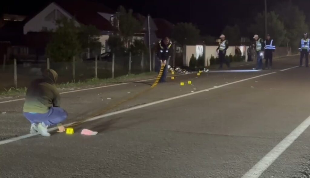(VIDEO) Gorj: Biciclist accidentat mortal pe DN 67 la Telești