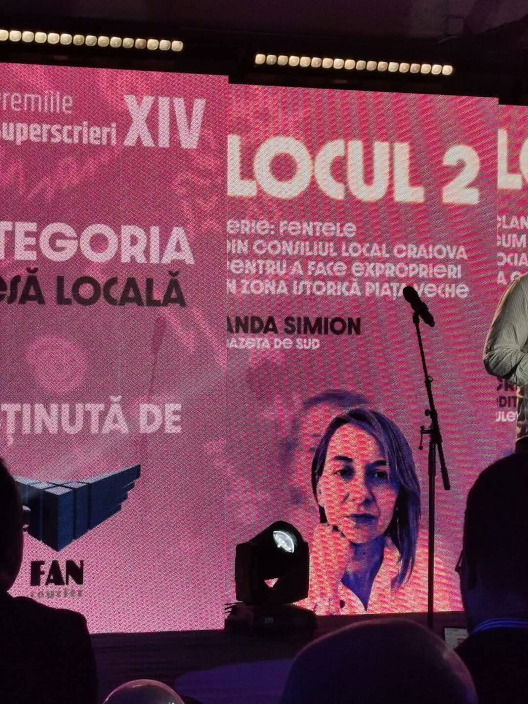 Anda Simion, redactor al Gazetei de Sud, premiată la Gala Superscrieri 2025