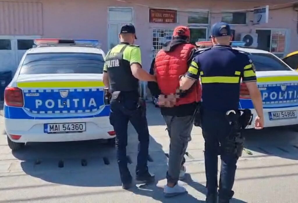 (VIDEO) Dolj: Un tânăr, reținut pentru conducere sub influența drogurilor și agresiuni multiple