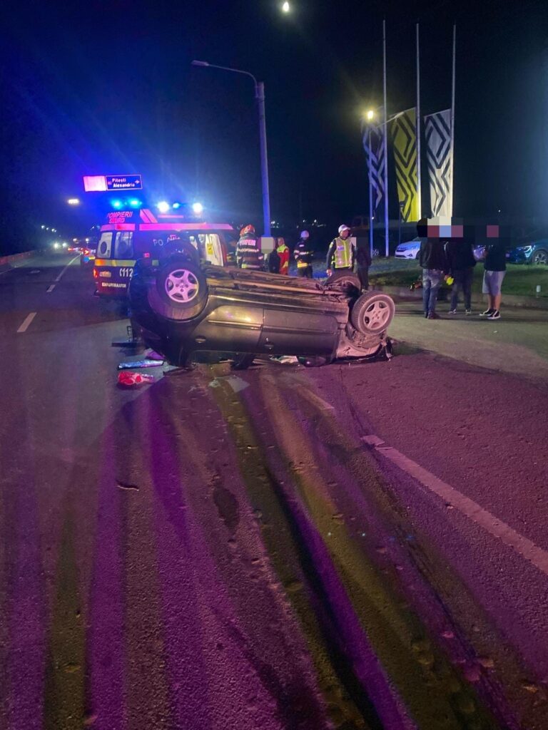 Șofer fără permis prins după ce a provocat un accident și a abandonat locul faptei în Craiova