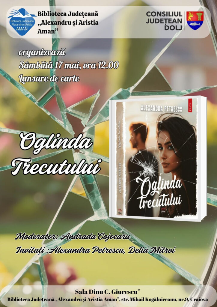 Craiova: Lansarea volumului  „Oglinda Trecutului” la „Aman“