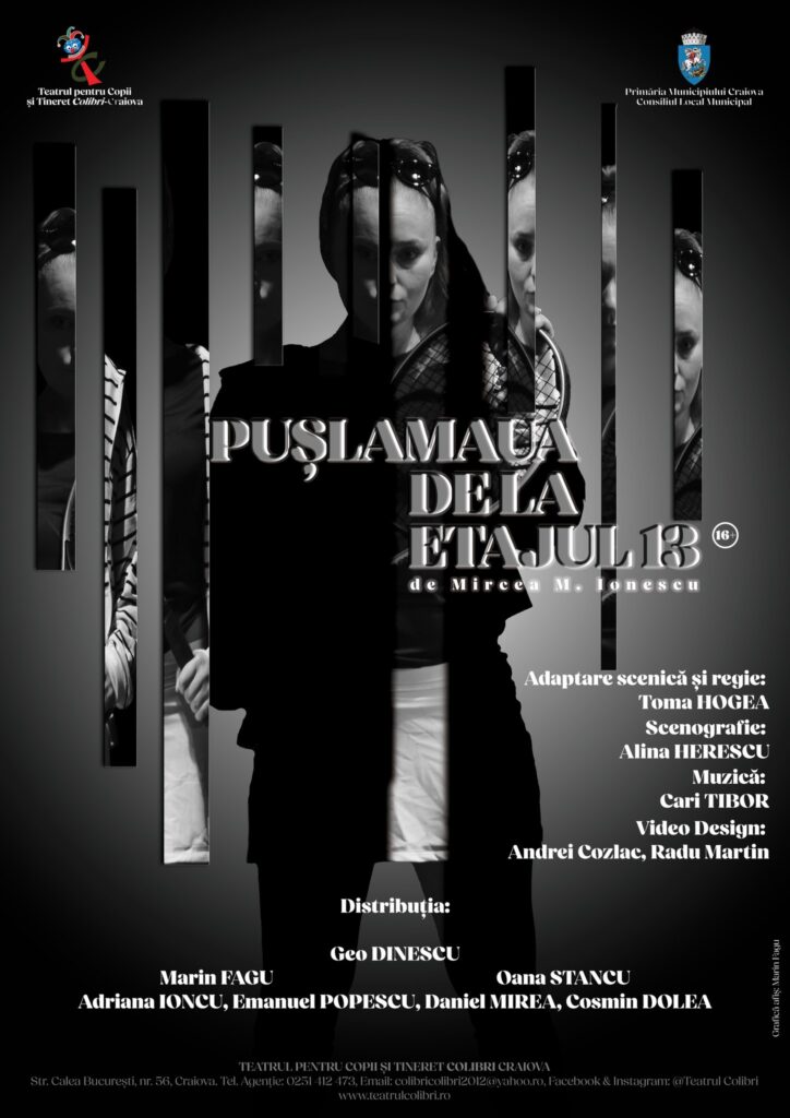 Craiova: „Pușlamaua de la etajul 13“, premieră pentru adolescenți și tineri, la Colibri