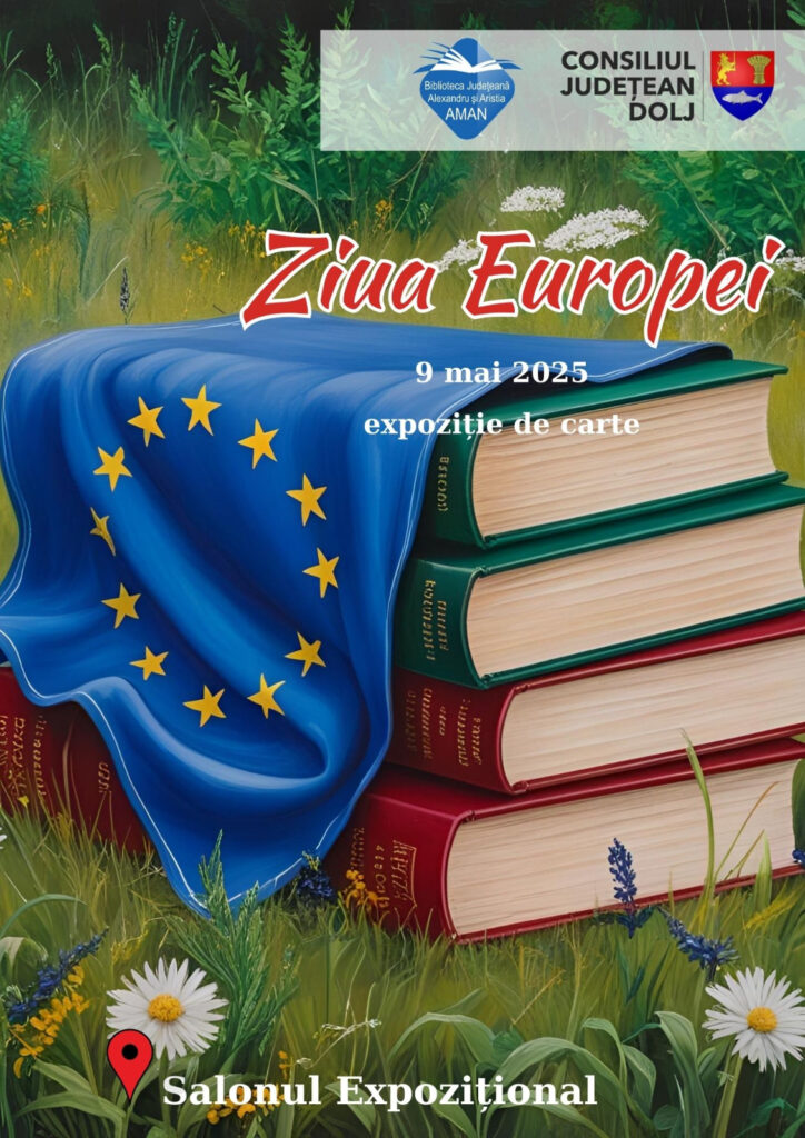 Craiova: Expoziția de carte intitulată „Ziua Europei” la „Aman“