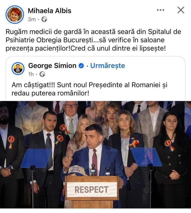 Avalanşă de meme cu Simion și Gavrilă după înfrângerea la prezidențiale ...