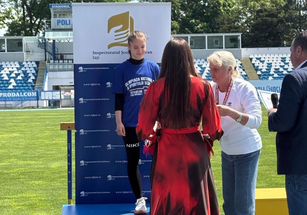 Atletism / Putea fi aur, dar nu s-a vrut! Karmen Preda, medaliată cu argint la Olimpiada Naţională