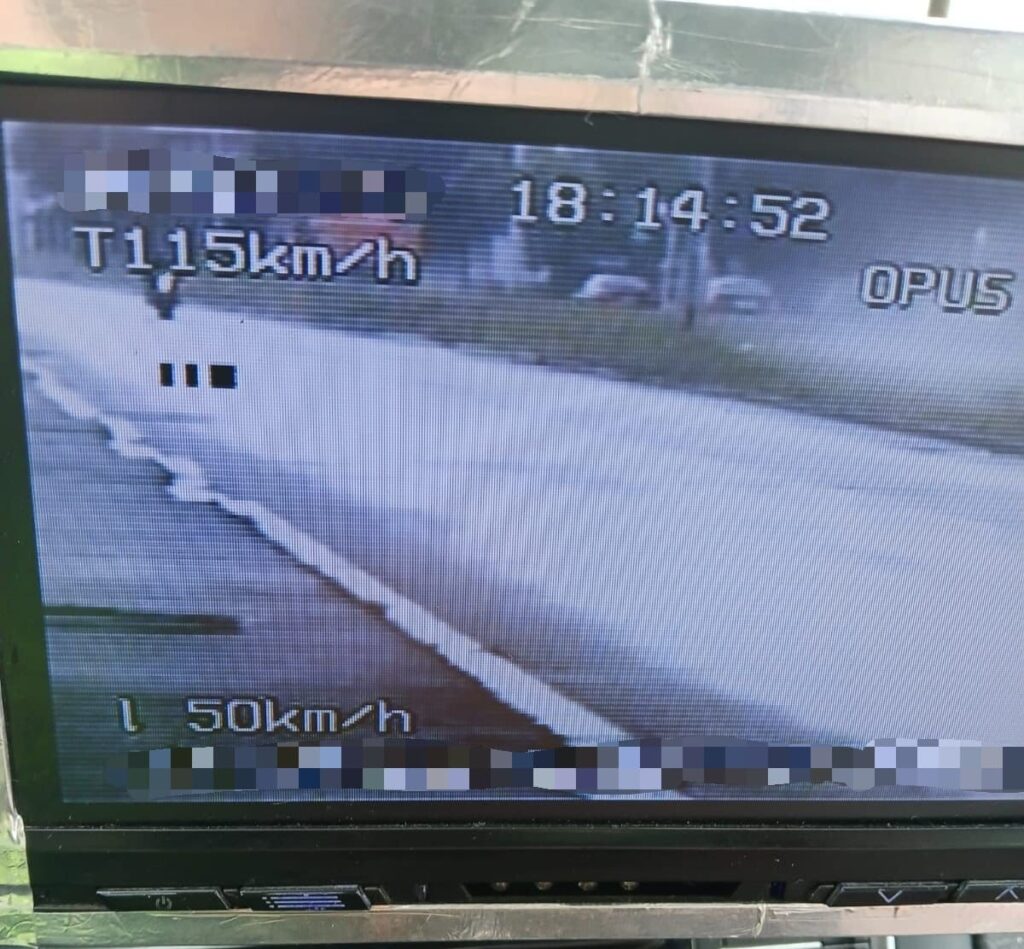 Prins de radar cu viteza de 115 km/h, în Craiova