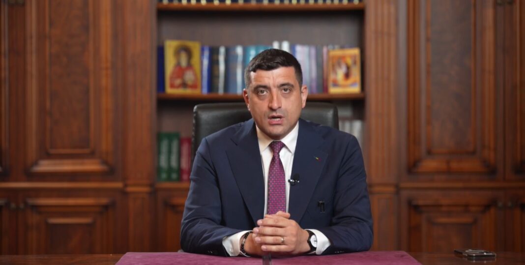 Președintele AUR, George Simion
