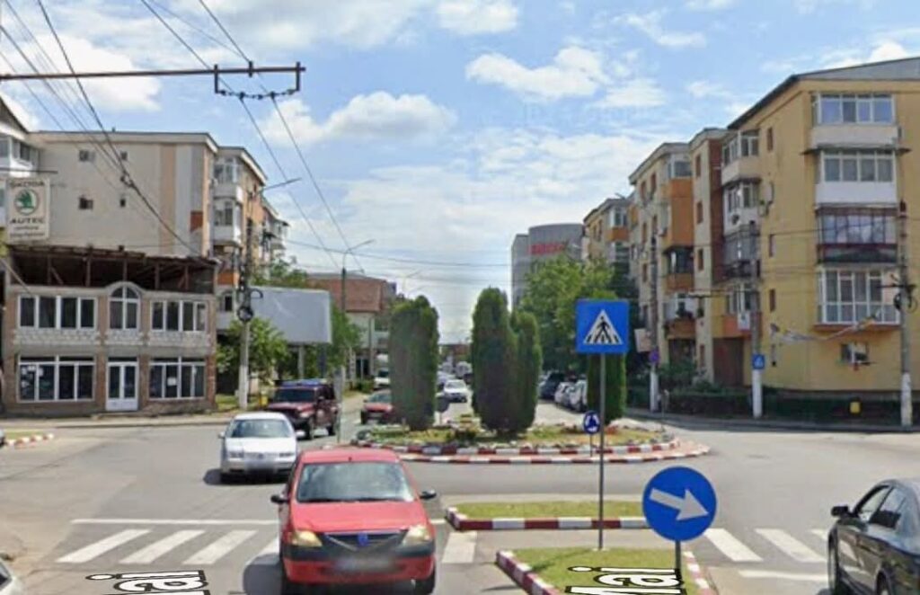 Un nou sens giratoriu la Târgu Jiu