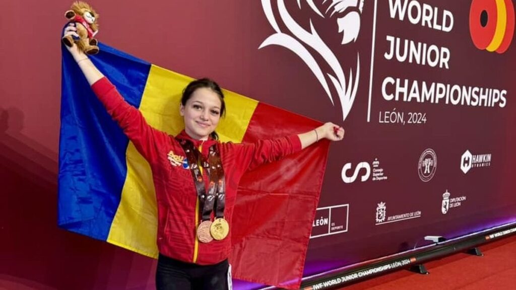 Haltere / Ioana Miron a obținut argintul la Mondialele de juniori