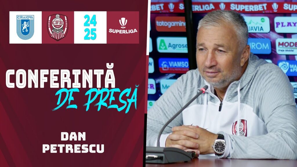 Dan Petrescu: „Nu este un meci decisiv pentru locul 2”