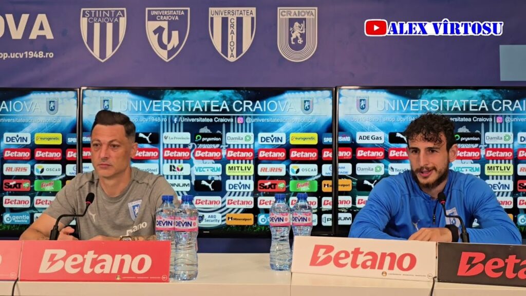 Mirel Rădoi şi Anzor Mekvabishvili au prefaţat partida “U” Craiova – CFR Cluj