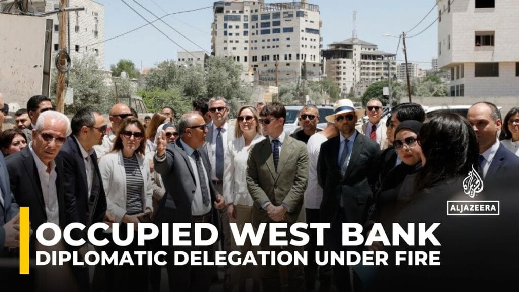 (VIDEO) Israelul, criticat de state europene după ce soldații au tras în apropierea unor diplomați în Cisiordania