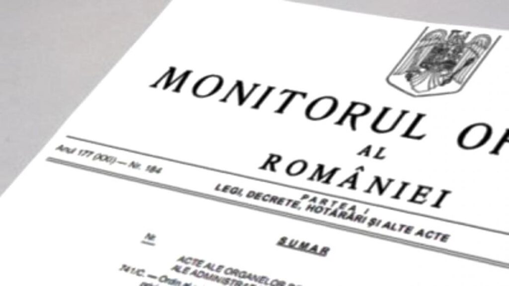 Hotărârea CCR privind validarea alegerii noului președinte, publicată în Monitorul Oficial
