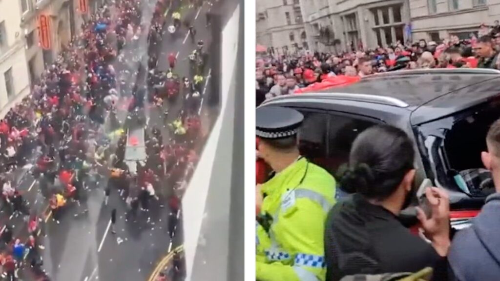 (VIDEO) Incident grav la parada lui Liverpool FC: 27 de răniți, inclusiv un copil în stare critică