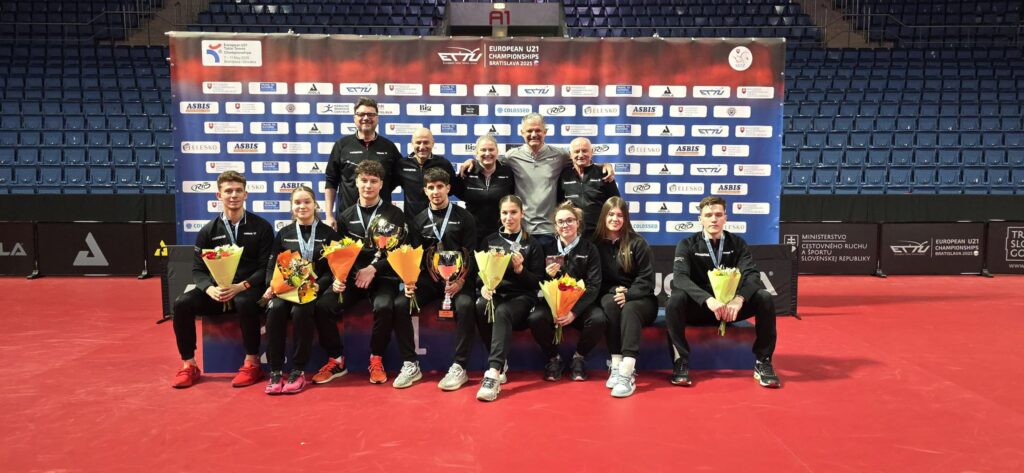 Tenis de masă / România se întoarce cu opt medalii de la Europenele U21