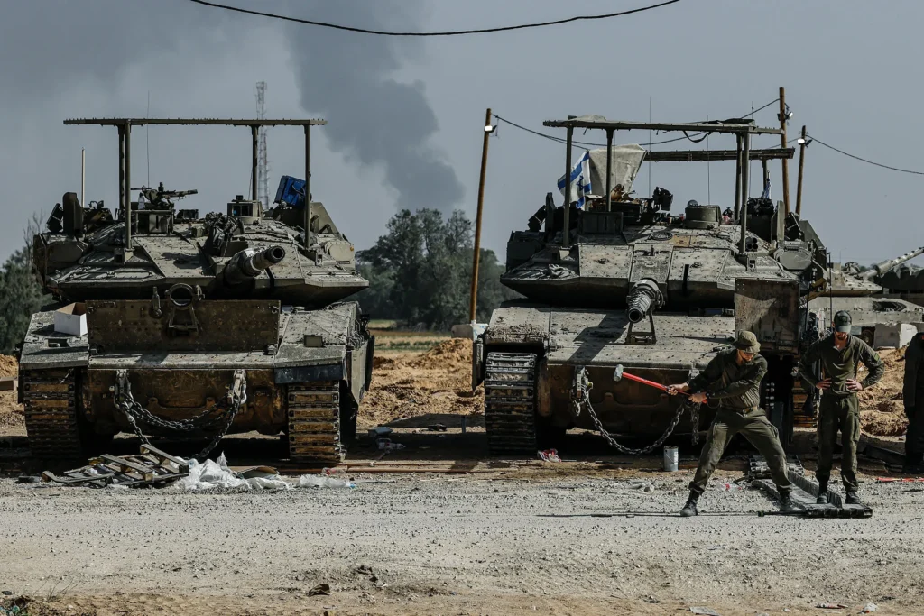 Israelul vrea să cucerească Fâşia Gaza în întregime şi să îi convingă pe palestinieni să plece