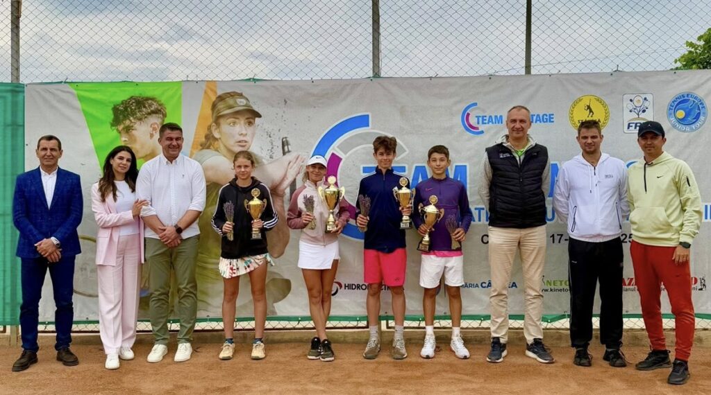 Team Montage International U14 şi-a desemnat câştigătorii la Tenis Club Stănică