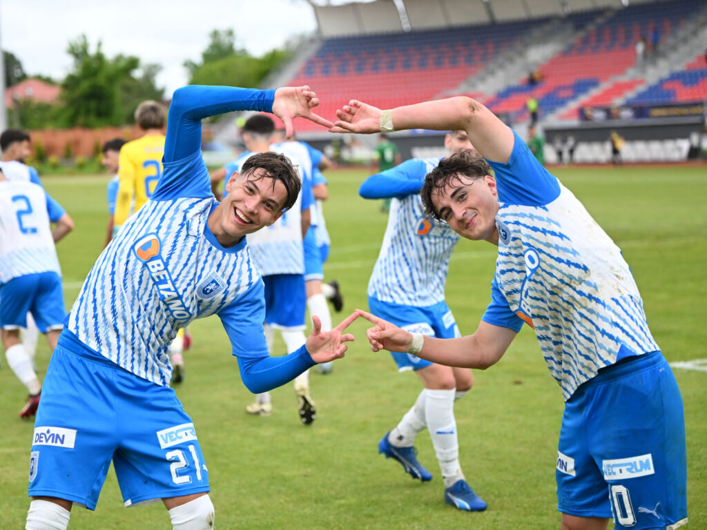 Universitatea Craiova Domină și Câștigă Cupa de Tineret - 4-1 cu Concordia Chiajna în Finala de la Târgoviște