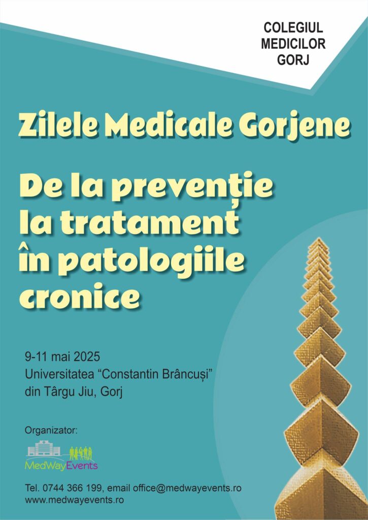 Colegiul Medicilor organizează în week-end Zilele Medicale Gorjene