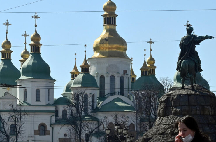 Simbol al identității Ucrainei, Catedrala Sfânta Sofia a fost avariată de bombardament