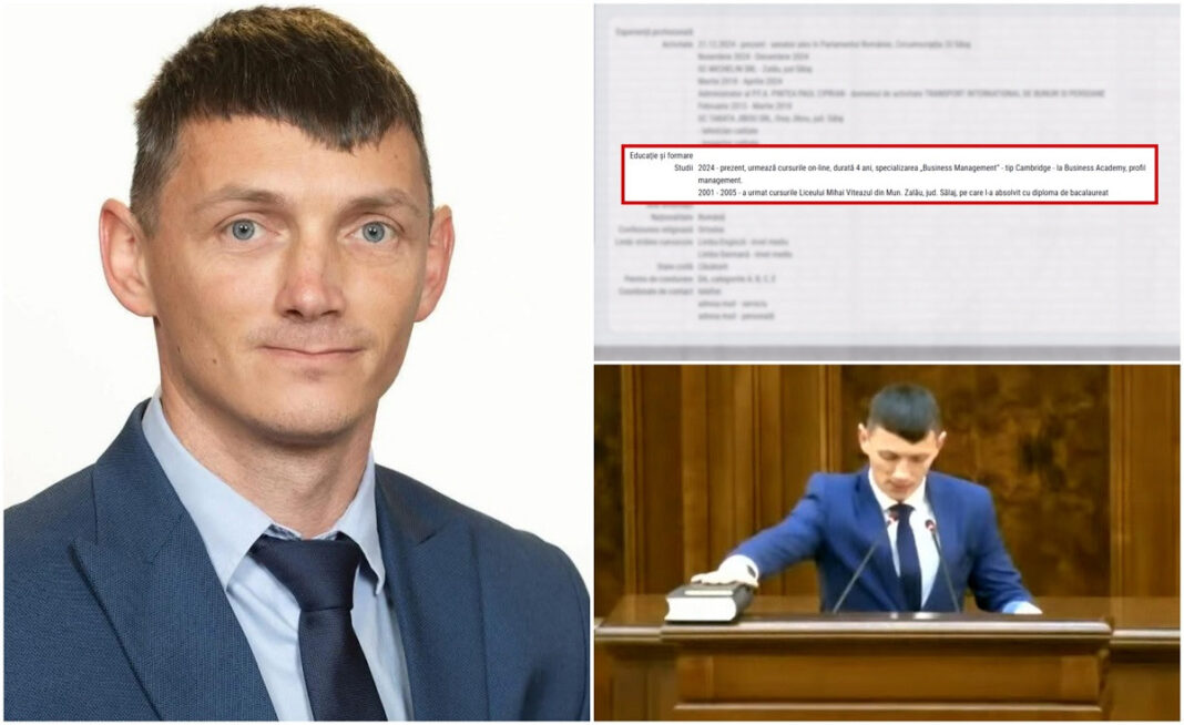 Paul Ciprian Pintea, senatorul cu 11 clase, a demisionat din POT și s-a înscris în PSD