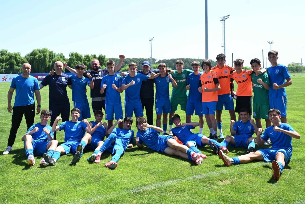 Liga Elitelor U15 | Universitatea Craiova a surclasat Rapidul în finala mică