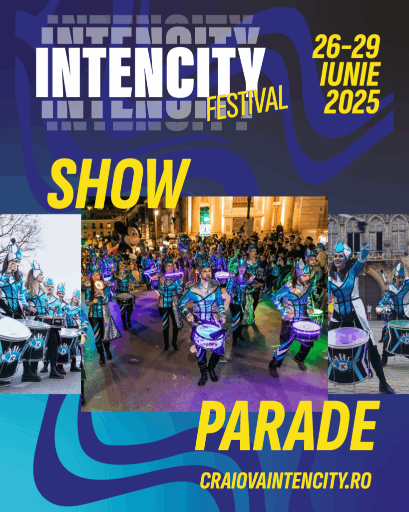 „Show Parade” colorează Craiova cu dans, muzică și personaje fantastice