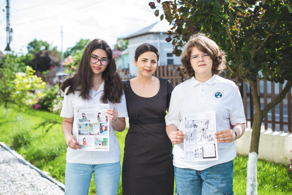 Tinerii din Olt, eroi ai reciclării: Elevii câștigători ai concursului BANDA ASAP inspiră prin benzi desenate verzi