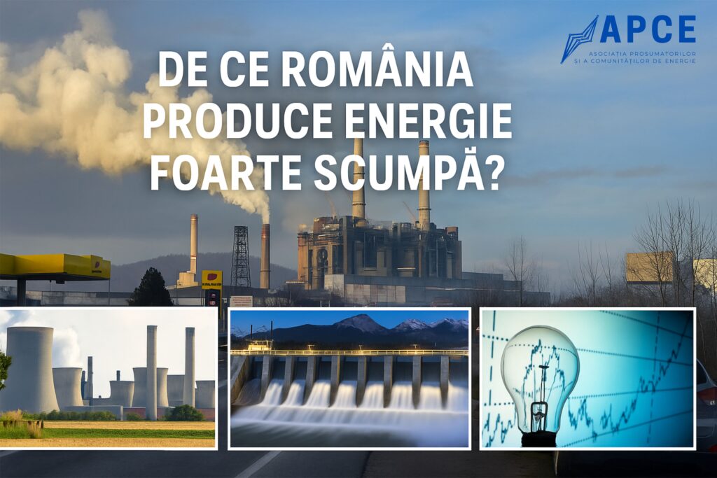 Românii plătesc printre cele mai mari prețuri la energie din Europa, avertizează A.P.C.E.