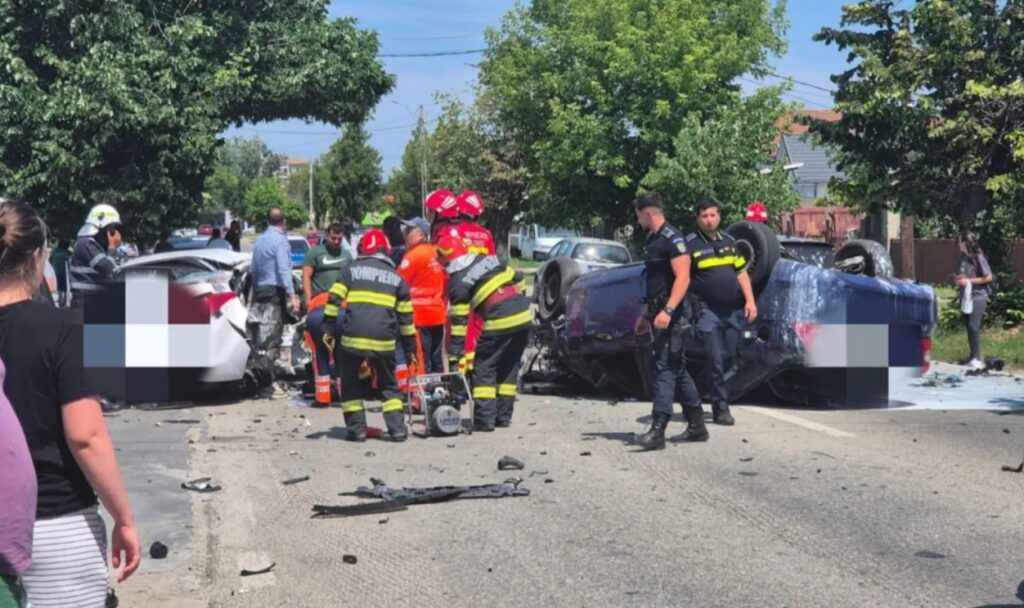 Accident grav în județul Olt