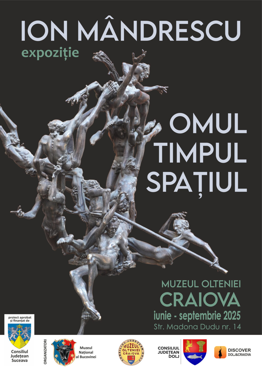 Ion Mândrescu - sculptorul timpului și al memoriei, expune la Craiova