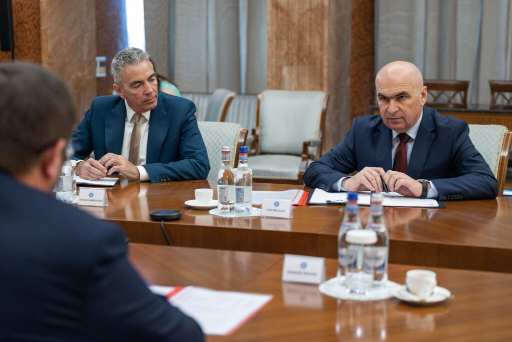 Premierul Ilie Bolojan s-a întâlnit cu reprezentanții mediului bancar din România