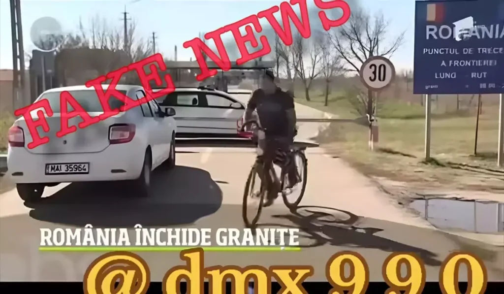 MAI dezminte un nou Fake News pe TikTok: „România închide graniţe“