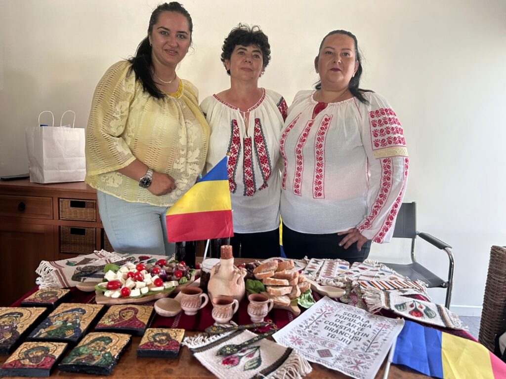 Instructori de la Școala Constantin Brâncuși din Târgu Jiu, în formare la Sainte-Maxime, prin Erasmus+