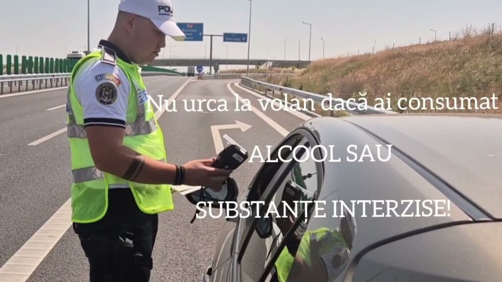 (VIDEO) Acțiune a polițiștilor doljeni pentru combaterea consumului de alcool și droguri la volan