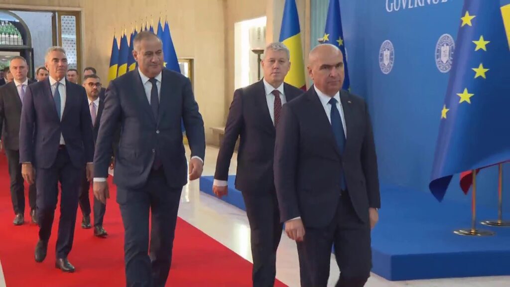 (VIDEO) Prima întâlnire a Cabinetului Ilie Bolojan la Palatul Victoria