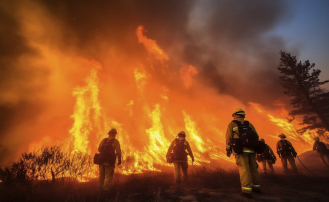 Incendiu de vegetaţie în apropierea Atenei. Evacuări din zone turistice