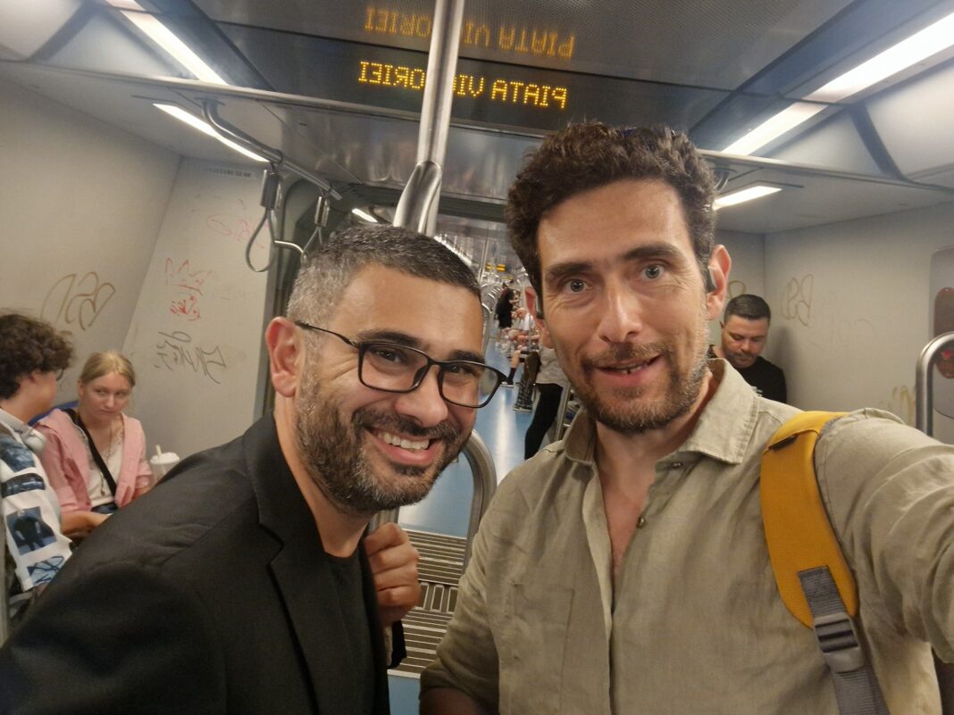 Noul ministru al Muncii a mers la Guvern cu metroul (sursa foto: facebook Csibi Magor)