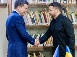 Preşedintele Nicuşor Dan a discutat cu Volodimir Zelenski la Summitul B9 din Lituania