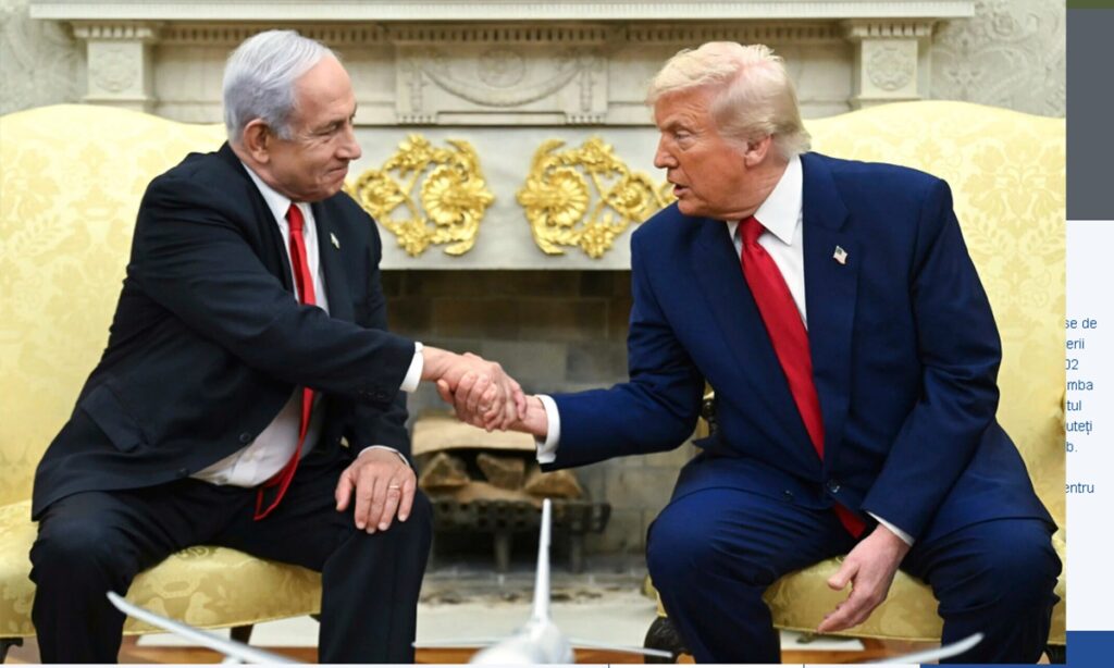 Netanyahu, recunoscător lui Trump pentru susţinere: „Un mare prieten al statului Israel!“