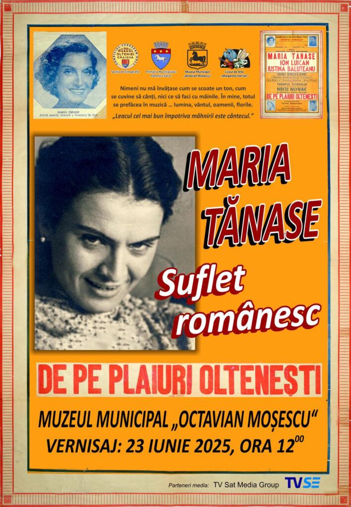 Maria Tănase – Esența Spiritului Românesc, la Râmnicu Sărat