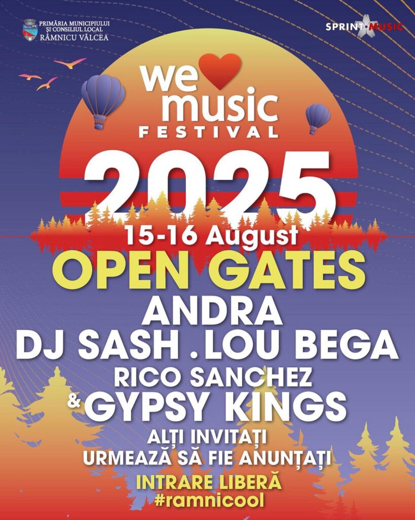 We Love Music Festival revine în forță la Râmnicu Vâlcea