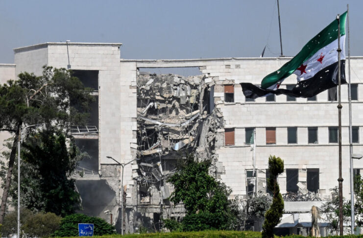 Israel a bombardat ținte din centrul Damascului