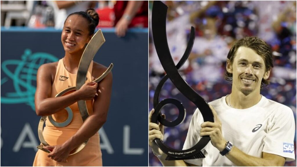 Tenis | Leylah Fernandez și Alex de Minaur au cucerit trofeele de la Washington