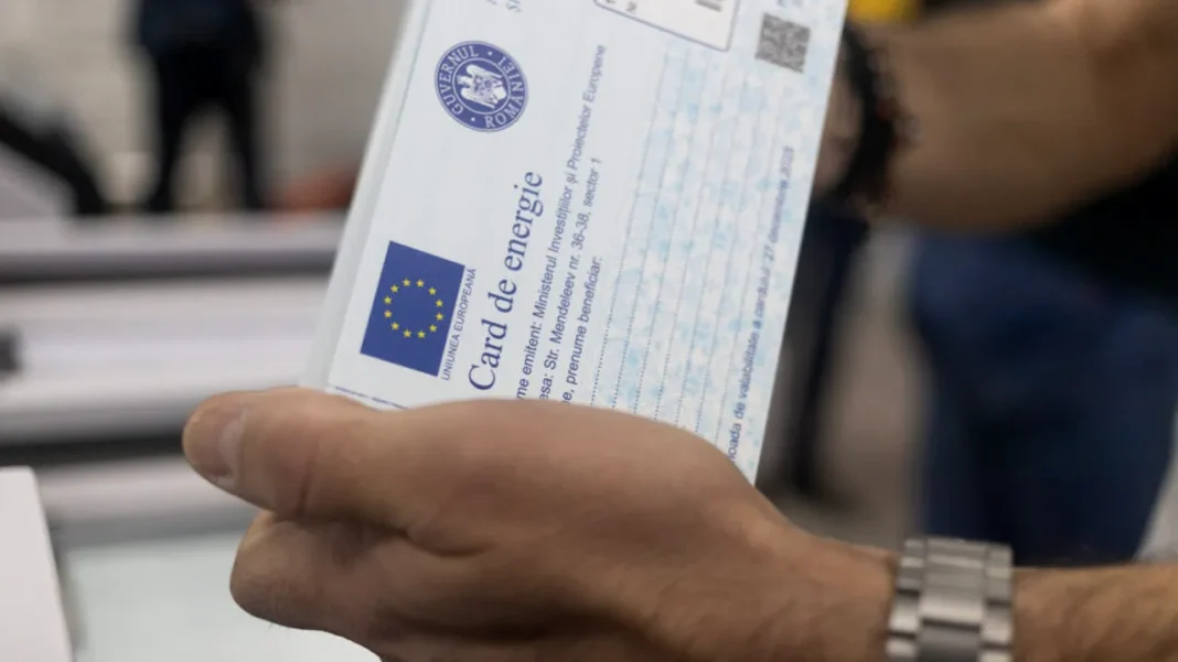 În luna august nu vor fi livrate cardurile de energie