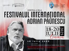 Ediția a XI-a a Festivalului Internațional Adrian Păunescu, în iulie, la Craiova