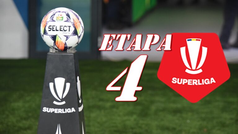 Superliga | Programul, rezultatele meciurilor din etapa 4