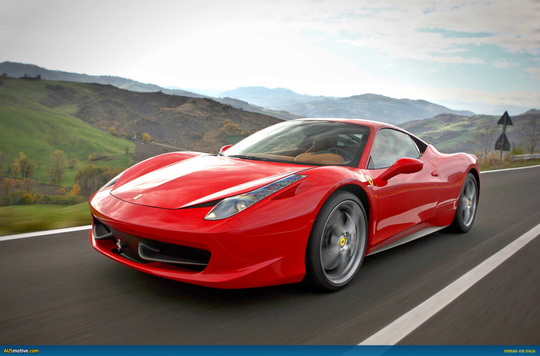 86 de vehicule Ferrari și Lamborghini nu sunt înregistrate categoria super-car-uri, ci a tractoarelor