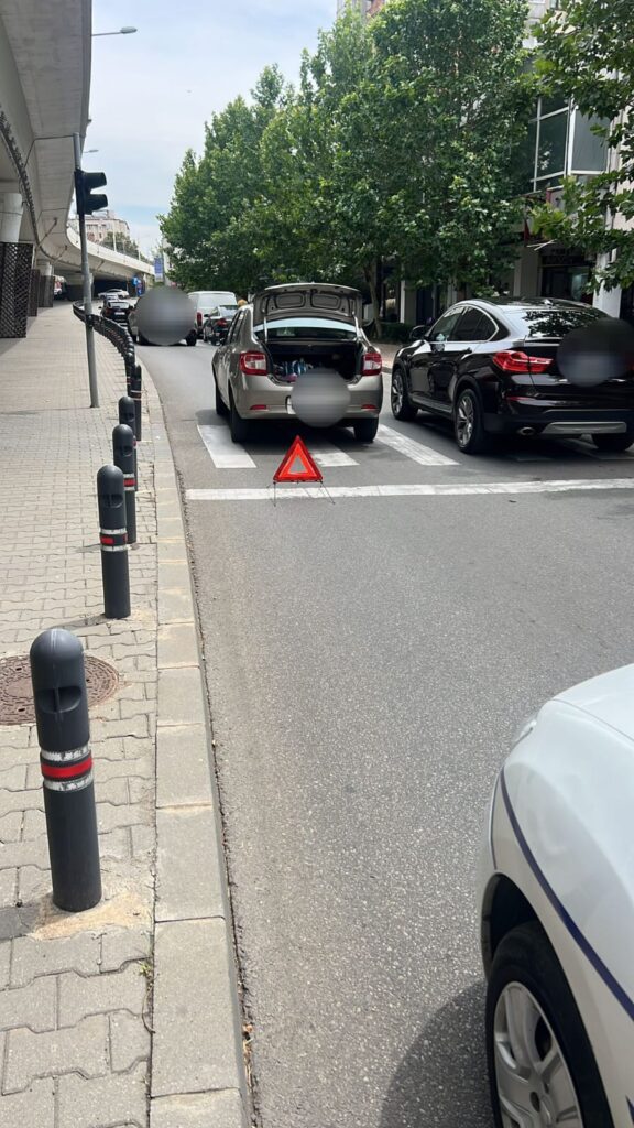 Tânăr de 27 de ani, accidentat pe o trecere de pietoni din Craiova